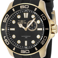 Invicta Men's 49269 Pro Diver Quartz VD72 Black Dial Watch