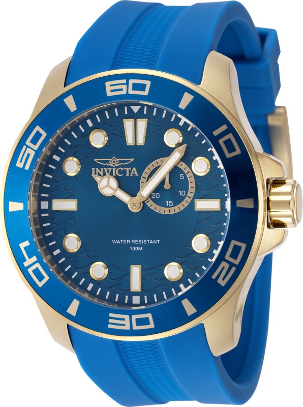 Invicta Men's 49270 Pro Diver Quartz VD72 Blue Dial Watch