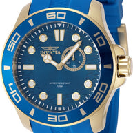 Invicta Men's 49270 Pro Diver Quartz VD72 Blue Dial Watch