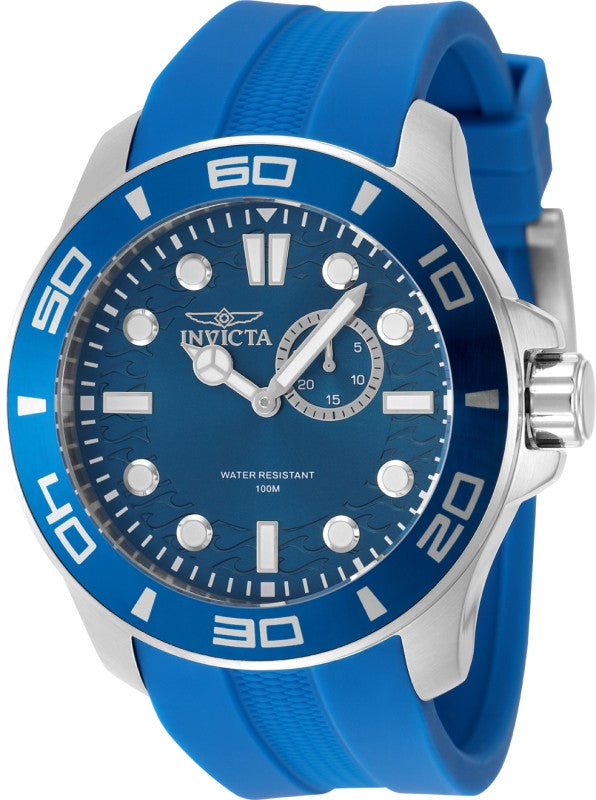 Invicta Men's 49271 Pro Diver Quartz VD72 Blue Dial Watch