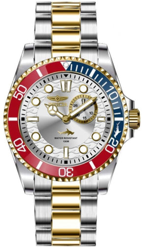 Invicta Men's 49273 Pro Diver Quartz Multifunction Silver Dial Watch