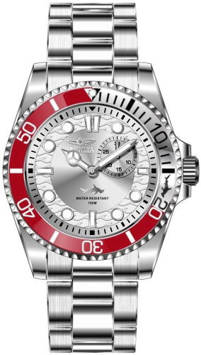 Invicta Men's 49275 Pro Diver Quartz Multifunction Silver Dial Watch