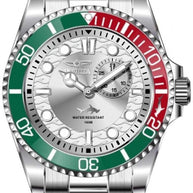 Invicta Men's 49276 Pro Diver Quartz Multifunction Silver Dial Watch