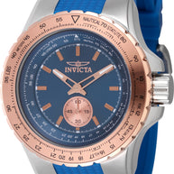 Invicta Men's 49309 Aviator Quartz Multifunction Blue Dial Watch