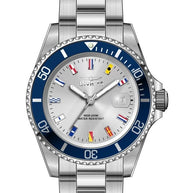 Invicta Men's 49885 Pro Diver  Quartz 3 Hand Silver Dial Watch