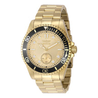Invicta Men's 49428 Pro Diver Quartz VD78 Gold Dial Watch