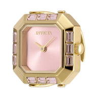 Invicta Women's 49586 Mini Quartz Pink Dial Ring Watch