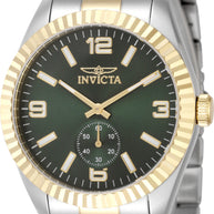Invicta Men's 49386 Specialty Quartz Multifunction Green Dial Watch