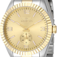 Invicta Men's 49388 Specialty Quartz Multifunction Gold Dial Watch