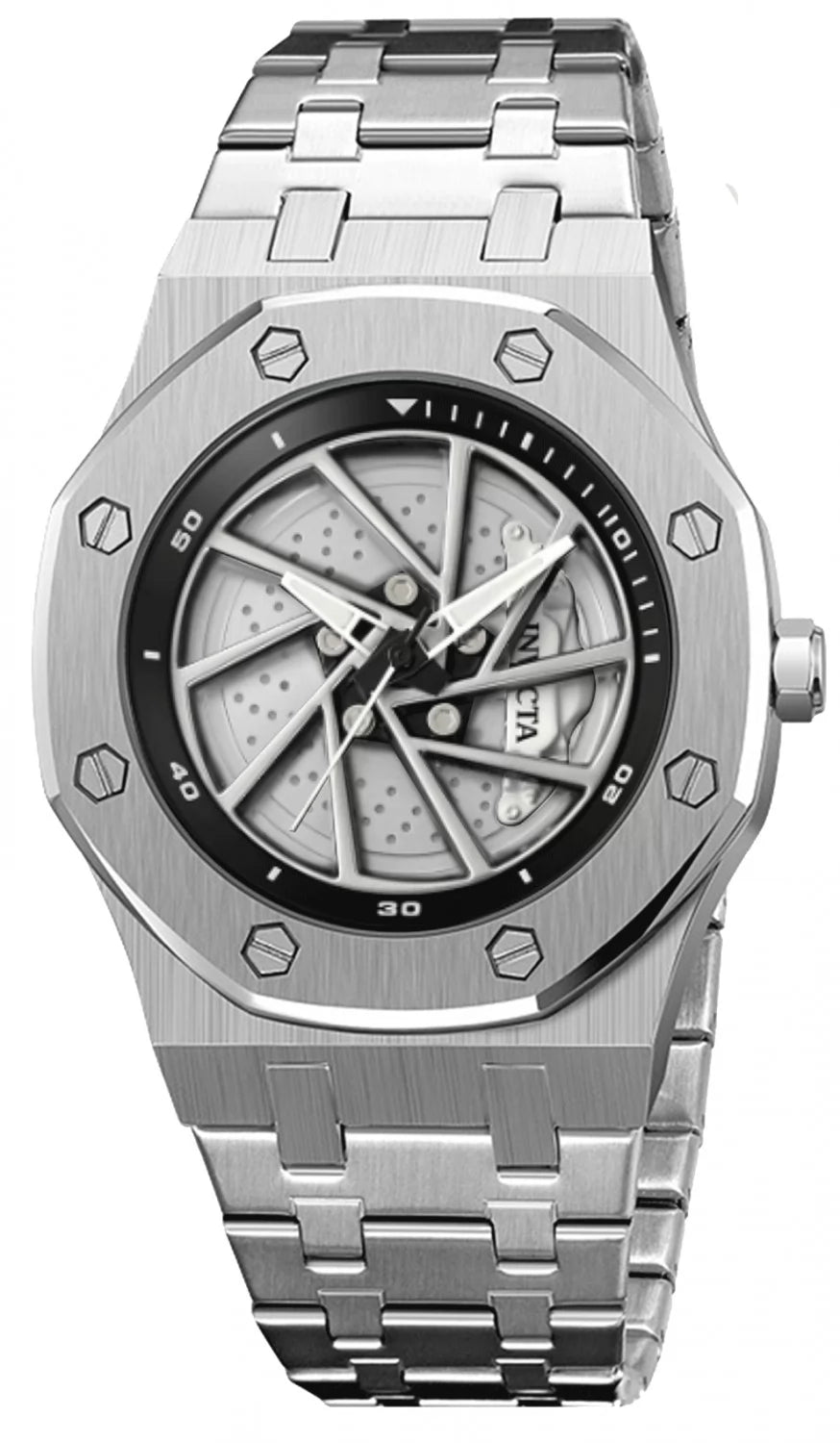 Invicta Men's 69486 Speedway Quartz MG68 Black Dial Watch