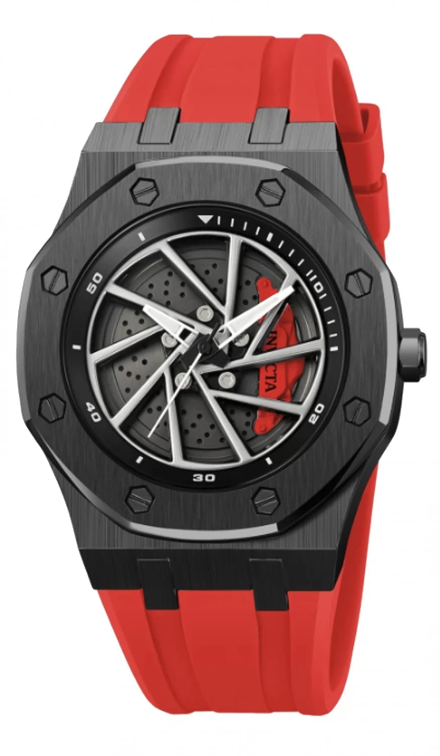 Invicta Men's 69491 Speedway Quartz MG68 Black Dial Watch