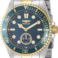 Invicta Men's 49424 Pro Diver Quartz VD78 Blue Dial Watch