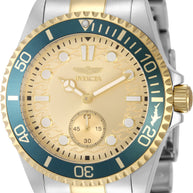 Invicta Men's 49425 Pro Diver Quartz VD78 Gold Dial Watch