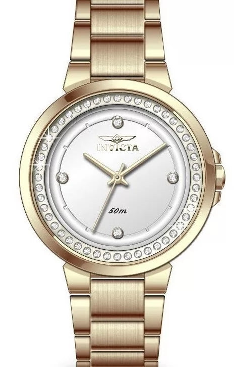 Invicta Women's 50166 Angel Quartz PC21S Metal Dial Watch