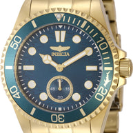 Invicta Men's 49427 Pro Diver Quartz VD78 Blue Dial Watch