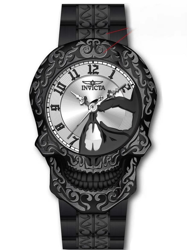 Invicta Men's 33967 Artist Automatic 3 Hand Grey, Black Dial Watch