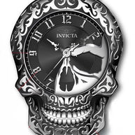 Invicta Men's 31907 Artist Automatic 3 Hand Black, Silver Dial Watch