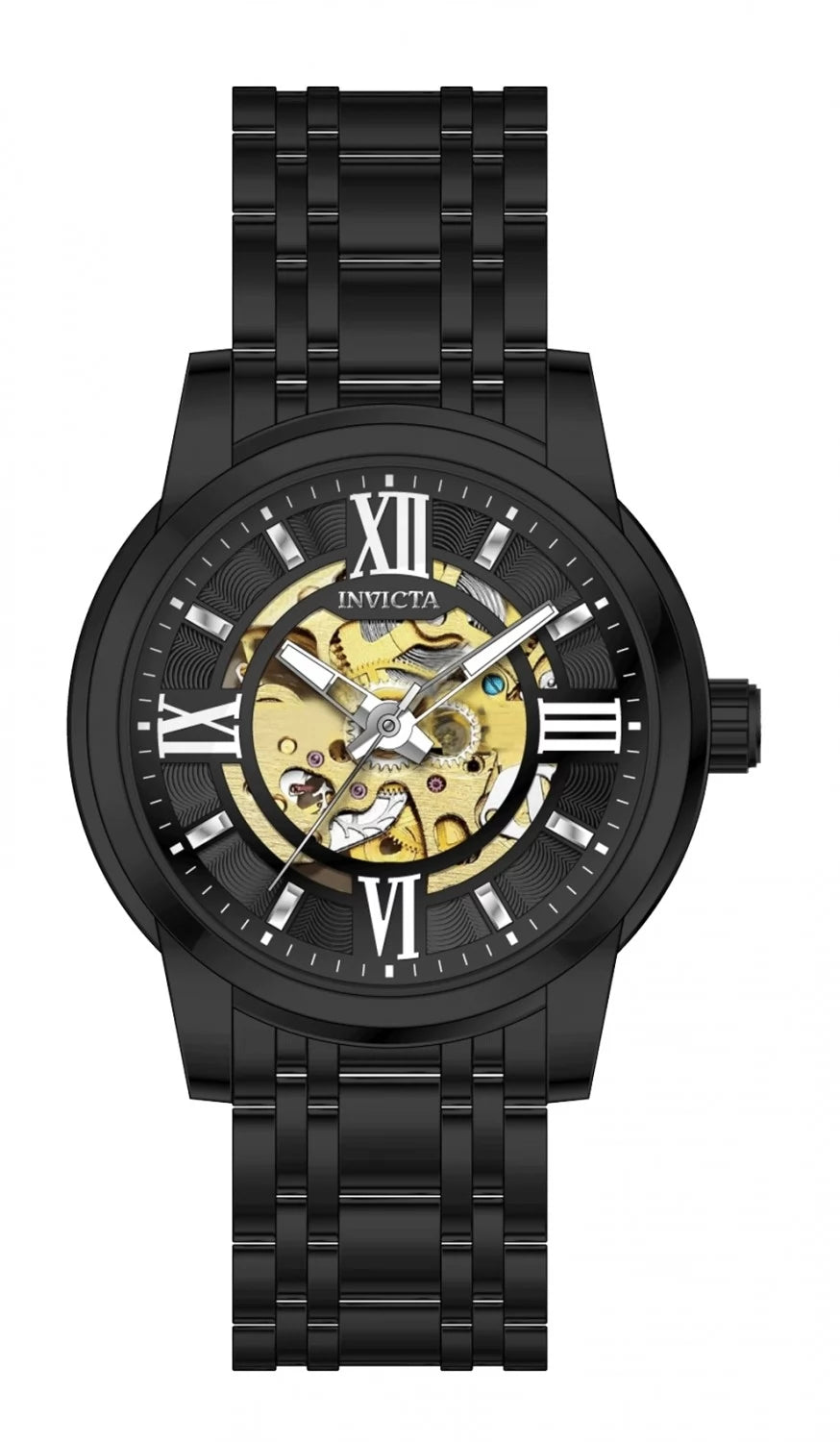 Invicta Men's 69507 Objet D Art Automatic MG11 Black Dial Watch