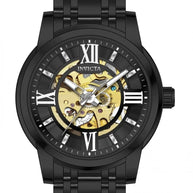 Invicta Men's 69507 Objet D Art Automatic MG11 Black Dial Watch