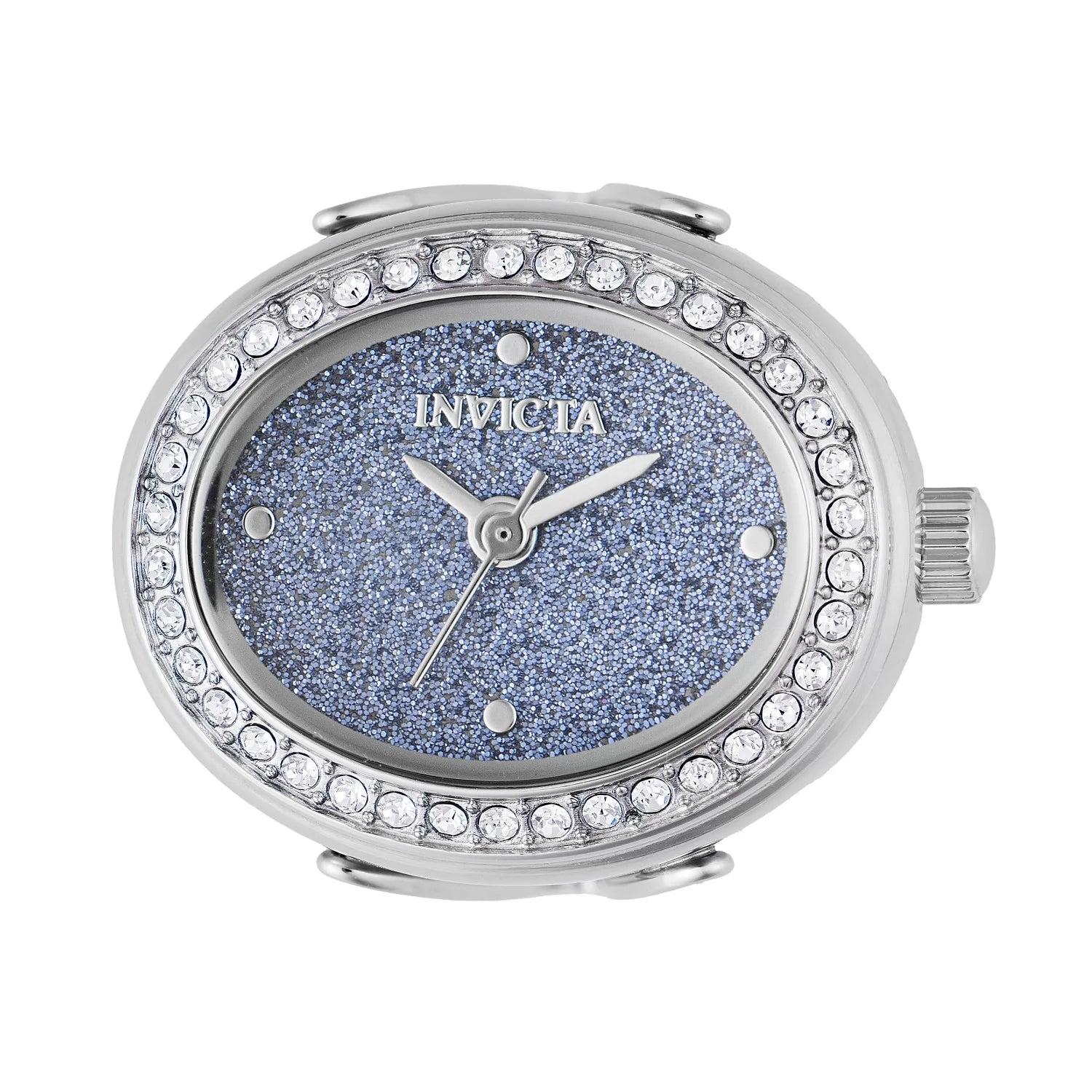 Invicta Women's 49596 Mini Quartz Blue Dial Ring Watch