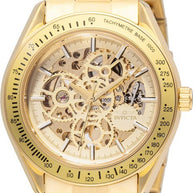 Invicta Men's 49501 Objet D Art Automatic SK008 Gold Dial Watch