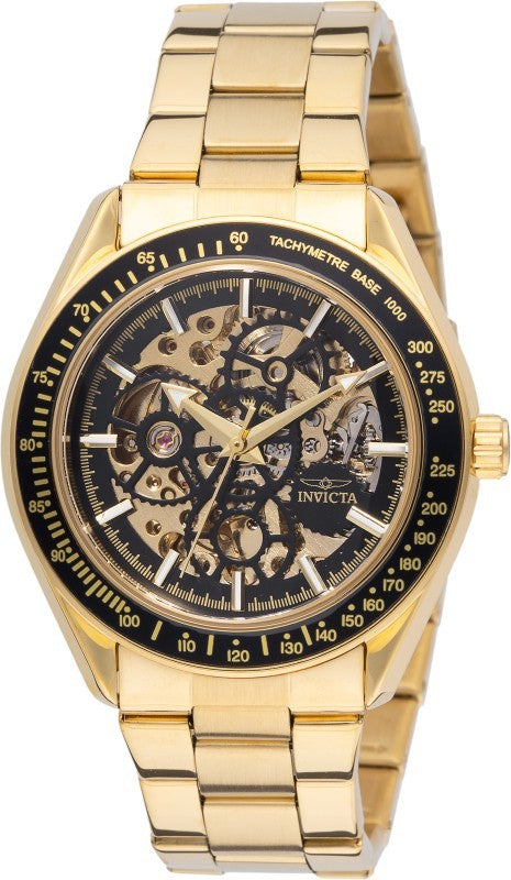Invicta Men's 49502 Objet D Art Automatic SK008 Black Dial Watch
