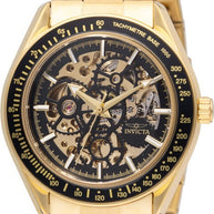 Invicta Men's 49502 Objet D Art Automatic SK008 Black Dial Watch