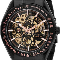 Invicta Men's 49503 Objet D Art Automatic SK008 Black Dial Watch