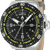 Invicta Men's 49508 Coalition Forces Quartz PC32 Black Dial Watch
