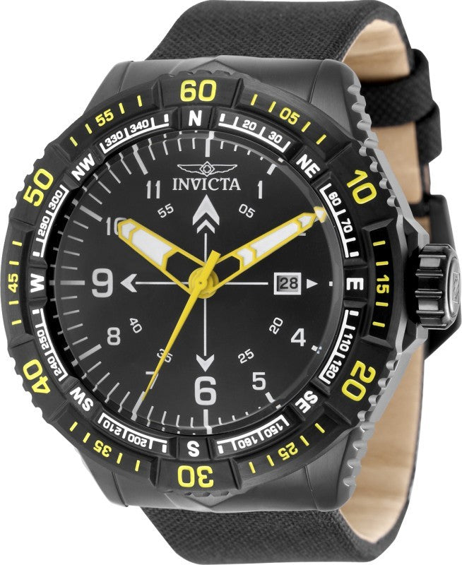 Invicta Men's 49509 Coalition Forces Quartz PC32 Matte, Metal Dial Watch