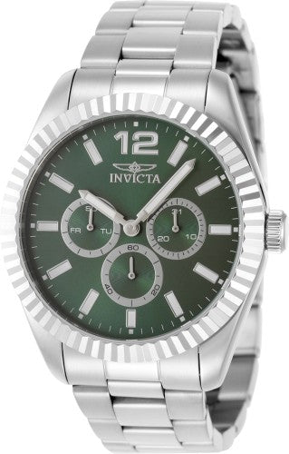 Invicta Men's 49514 Specialty Quartz Chronograph Green Dial Watch
