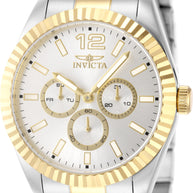 Invicta Men's 49516 Specialty Quartz Chronograph Silver Dial Watch