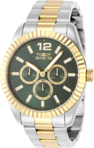 Invicta Men's 49517 Specialty Quartz Chronograph Green Dial Watch