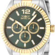 Invicta Men's 49517 Specialty Quartz Chronograph Green Dial Watch