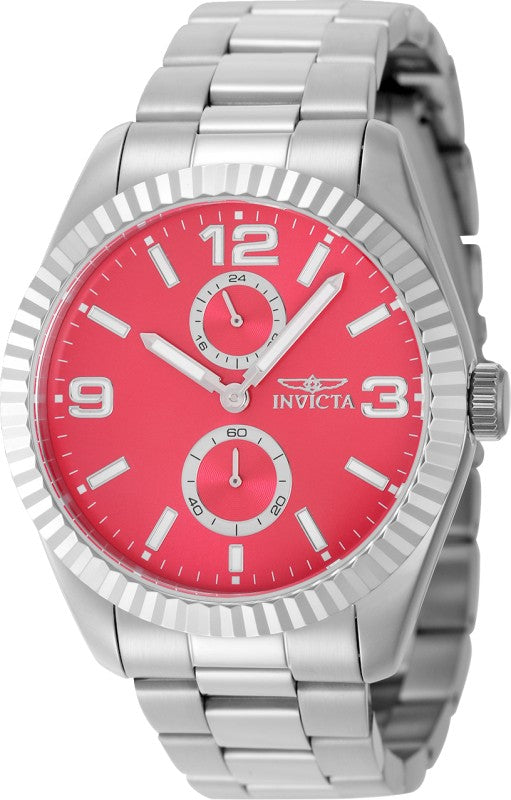 Invicta Men's 49526 Specialty Quartz VD77 Red Dial Watch
