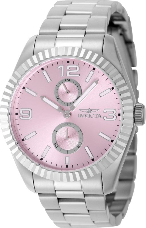 Invicta Men's 49527 Specialty Quartz VD77 Pink Dial Watch
