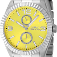 Invicta Men's 49528 Specialty Quartz VD77 Yellow Dial Watch