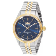 Invicta Men's 49316 Specialty  Quartz 3 Hand Blue Dial Watch