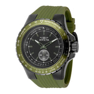 Invicta Men's 49311 Aviator  Quartz Multifunction Black Dial Watch