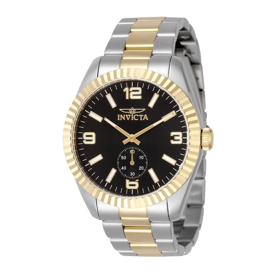 Invicta Men's 49384 Specialty Quartz Multifunction Black Dial Watch