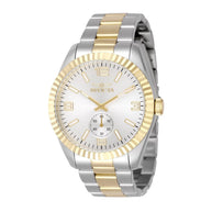 Invicta Men's 49385 Specialty Quartz Multifunction Silver Dial Watch