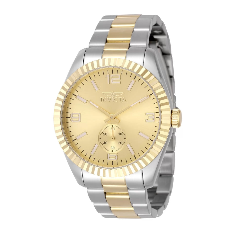 Invicta Men's 49388 Specialty Quartz Multifunction Gold Dial Watch
