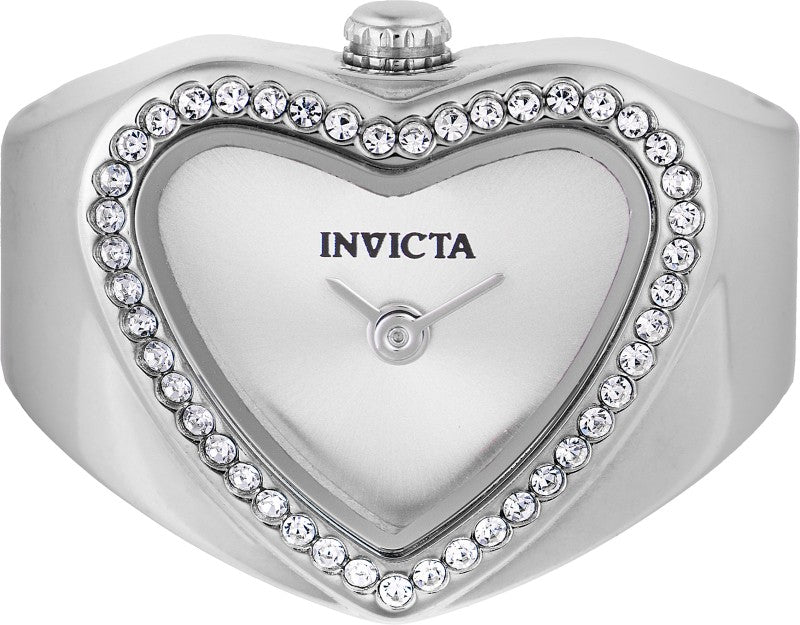 Invicta Women's 49572 Mini Quartz 2 Hand Silver Dial Watch