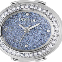Invicta Women's 49596 Mini Quartz Blue Dial Ring Watch