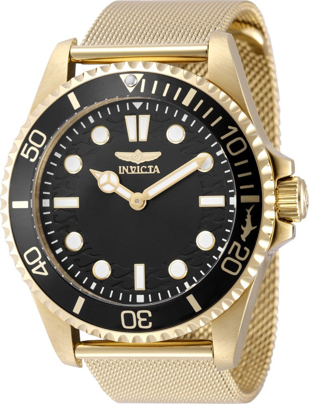 Invicta Men's 49691 Pro Diver Quartz 2026 Brass Dial Watch