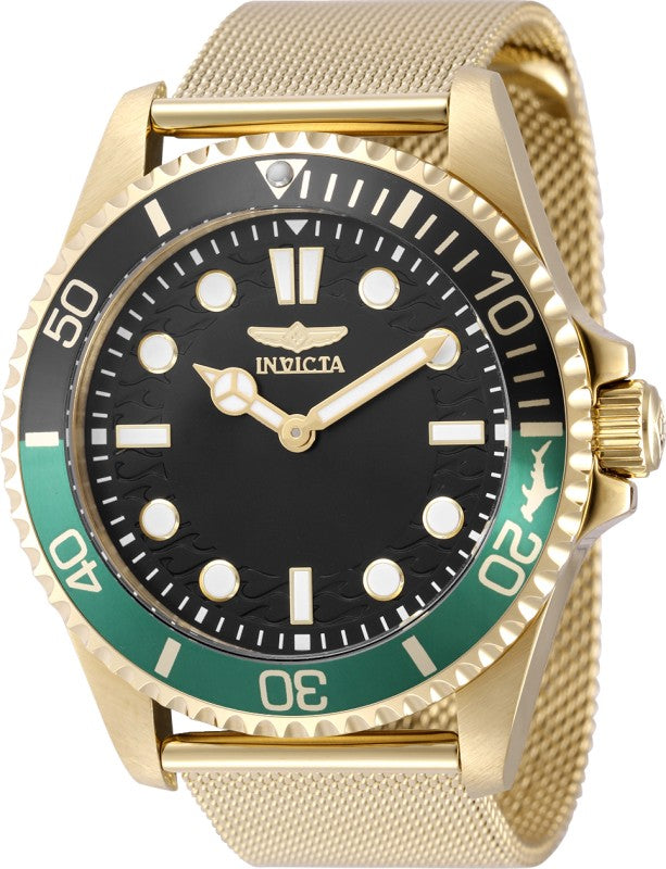 Invicta Men's 49692 Pro Diver Quartz 2026 Brass Dial Watch