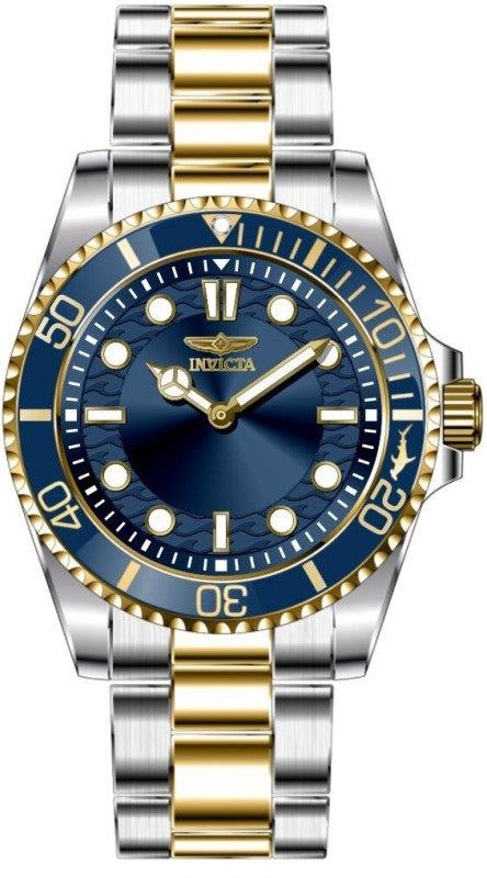 Invicta Men's 49696 Pro Diver Quartz PC20S Brass Dial Watch