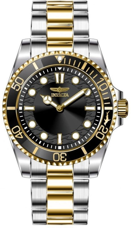 Invicta Men's 49698 Pro Diver Quartz PC20S Brass Dial Watch
