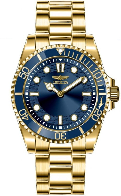 Invicta Men's 49699 Pro Diver Quartz PC20S Brass Dial Watch