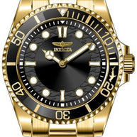 Invicta Men's 49701 Pro Diver Quartz PC20S Black Dial Watch